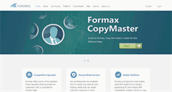Desktop Screenshot of formaxmarkets.com
